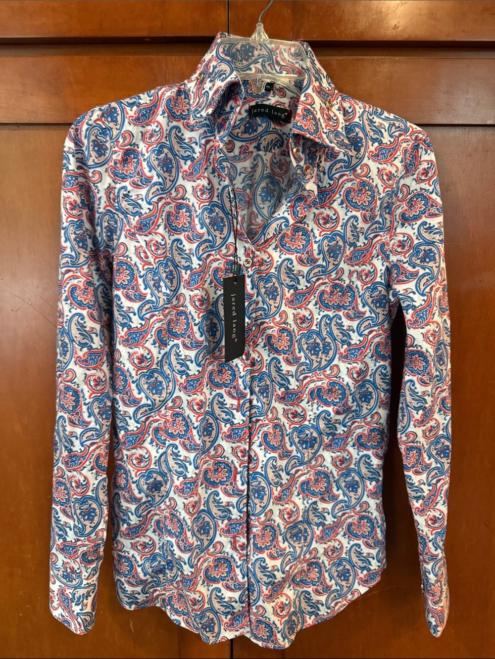 Jared lang women’s fitted button down